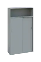 SPD 52/100 skříň s posuvnými dveřmi/nika, 1850x1000x400, šedá